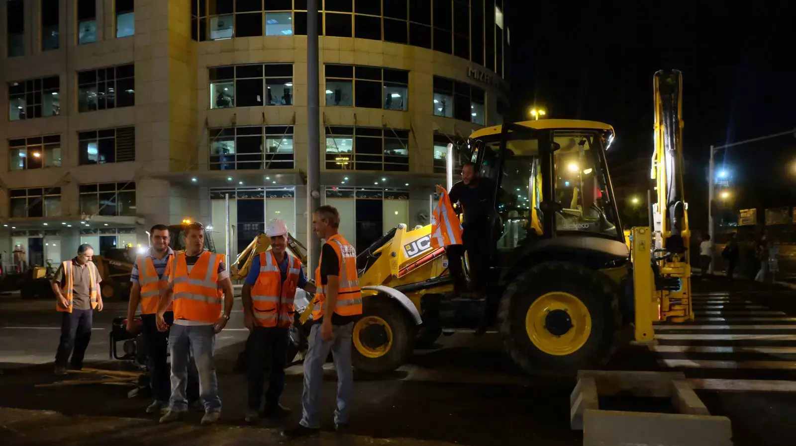 עבודות הרכבת הקלה בגוש דן, רמת גן, 27 באוגוסט 2015 עבודות הרכבת הקלה בגוש דן, רמת גן, 27 באוגוסט 2015