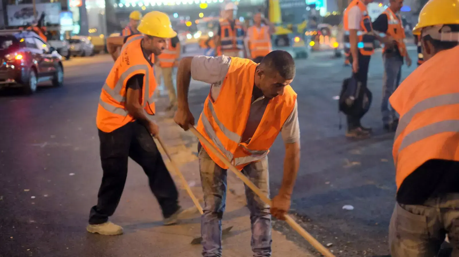 עבודות הרכבת הקלה בגוש דן, רמת גן, 27 באוגוסט 2015 עבודות הרכבת הקלה בגוש דן, רמת גן, 27 באוגוסט 2015