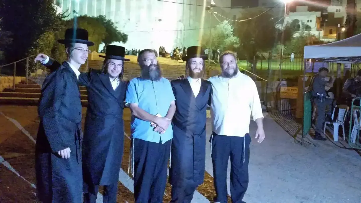 שניים מהתיירים שהותקפו בחברון בשבוע שעבר, ירושלים, 7 בספטמבר 2015 שניים מהתיירים שהותקפו בחברון בשבוע שעבר, ירושלים, 7 בספטמבר 2015
