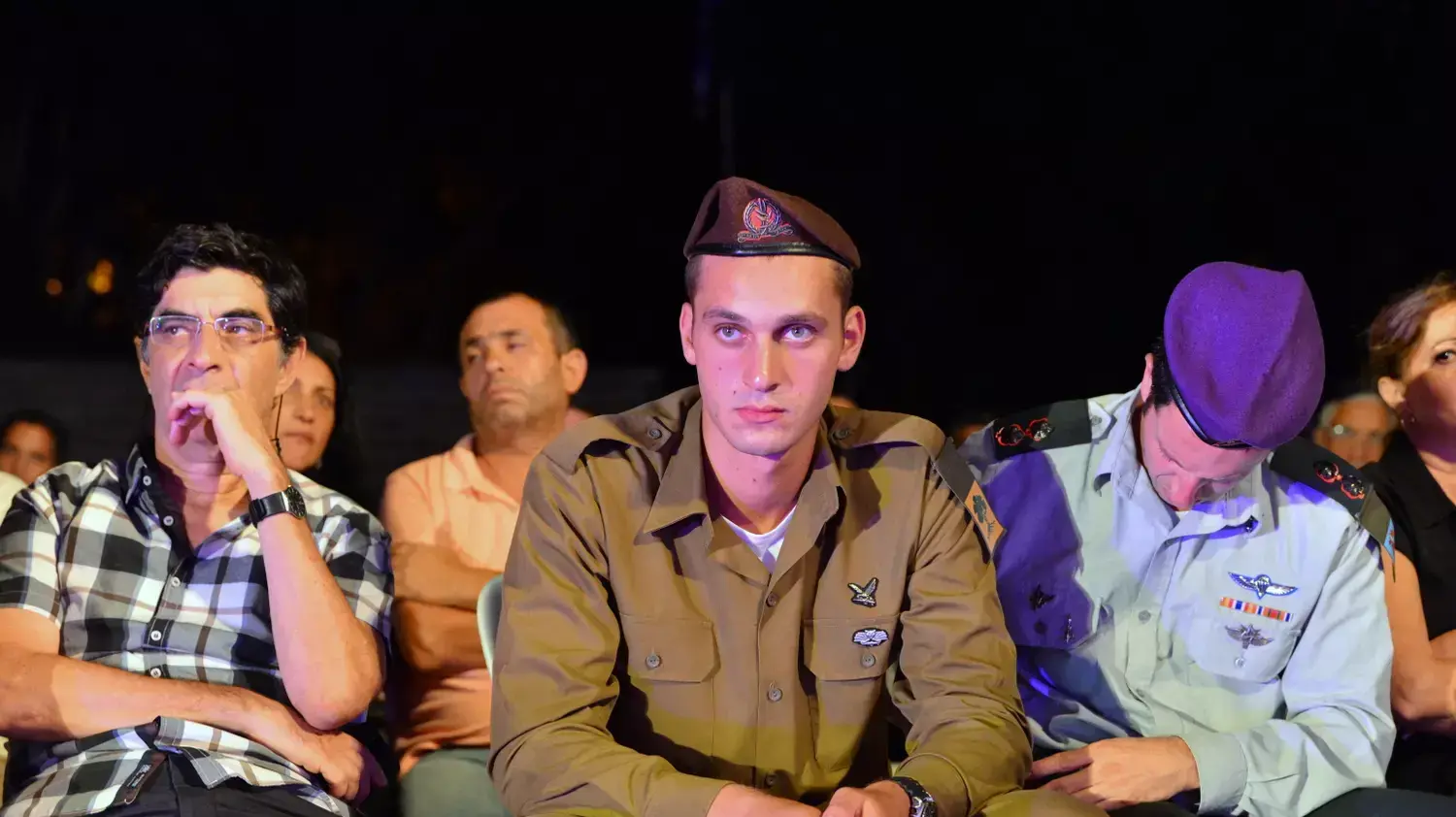טקס התייחדות לחללי חטיבת גבעתי, מצודת יואב, 7 בספטמבר 2015