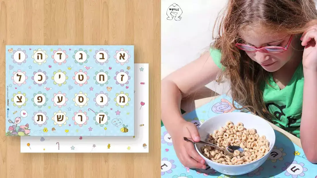 פלייסמייט לוח למידה מעוצב של מוקילה פלייסמייט לוח למידה מעוצב של מוקילה