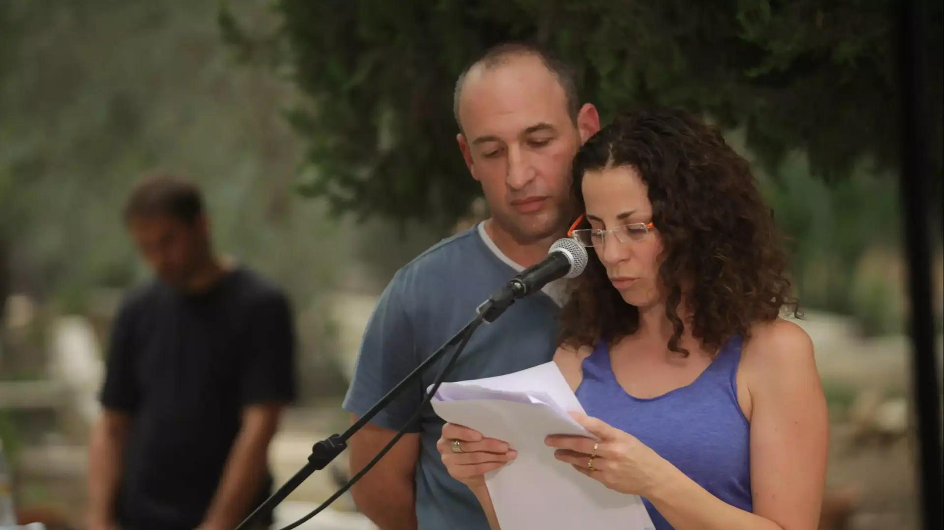 30 יום למותה של שירה בנקי, בית העלמין קיבוץ נחשון, 8 בספטמבר 2015 30 יום למותה של שירה בנקי, בית העלמין קיבוץ נחשון, 8 בספטמבר 2015