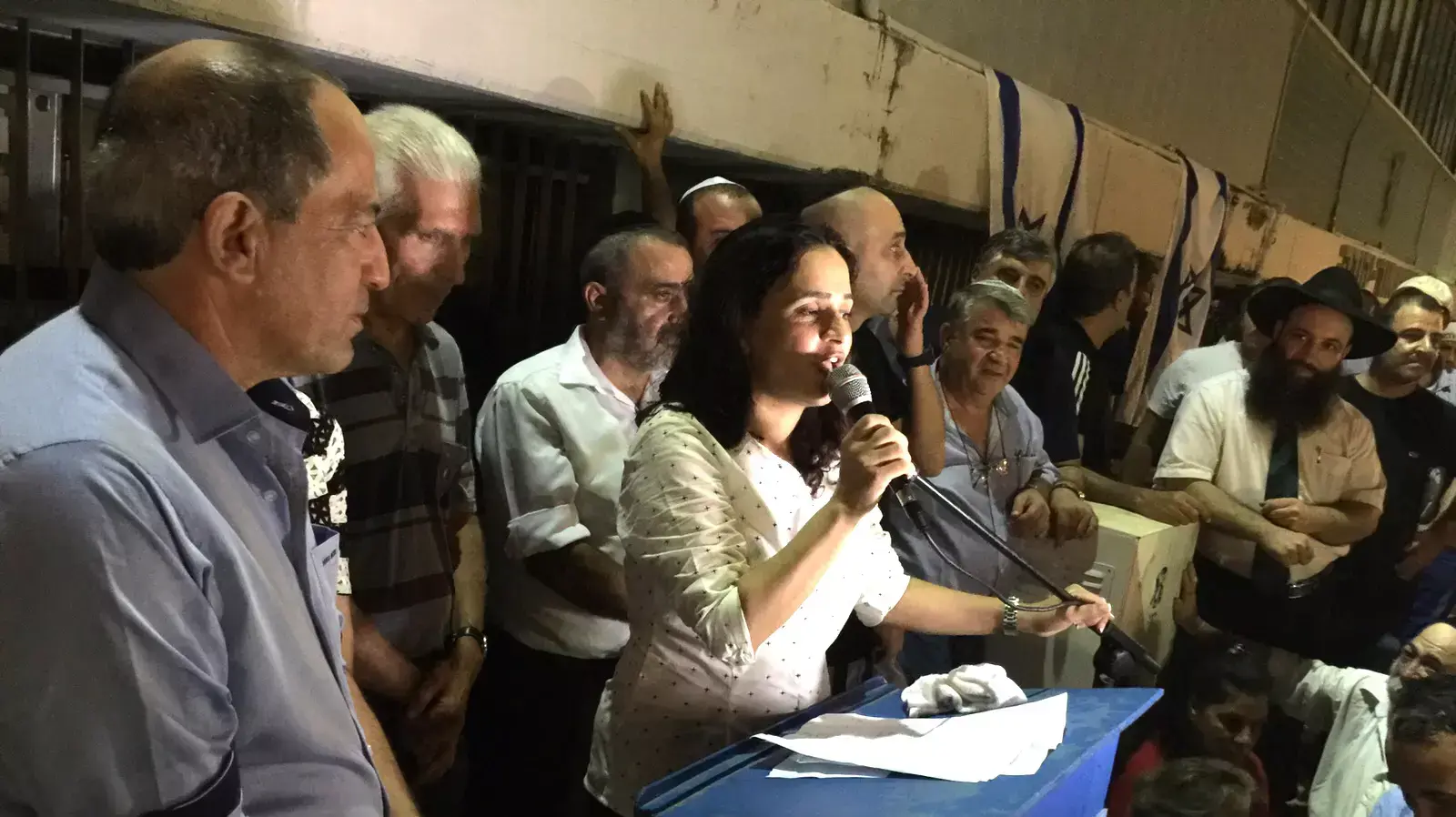 עו"ד ליאת שוחט, לאחר זכייתה בבחירות לראשות אור יהודה, ספטמבר 2015