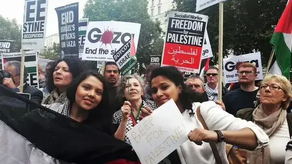 הפגנות נגד ביקורו של בנימין נתניהו בבריטניה, ספטמבר 2015 הפגנות נגד ביקורו של בנימין נתניהו בבריטניה, ספטמבר 2015