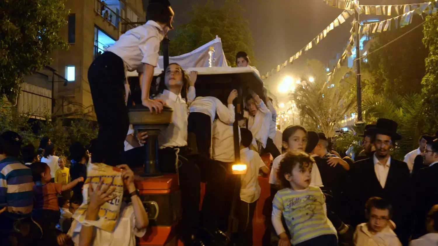 עצרת לסיום שנת השמיטה בבני ברק. ספטמבר 2015