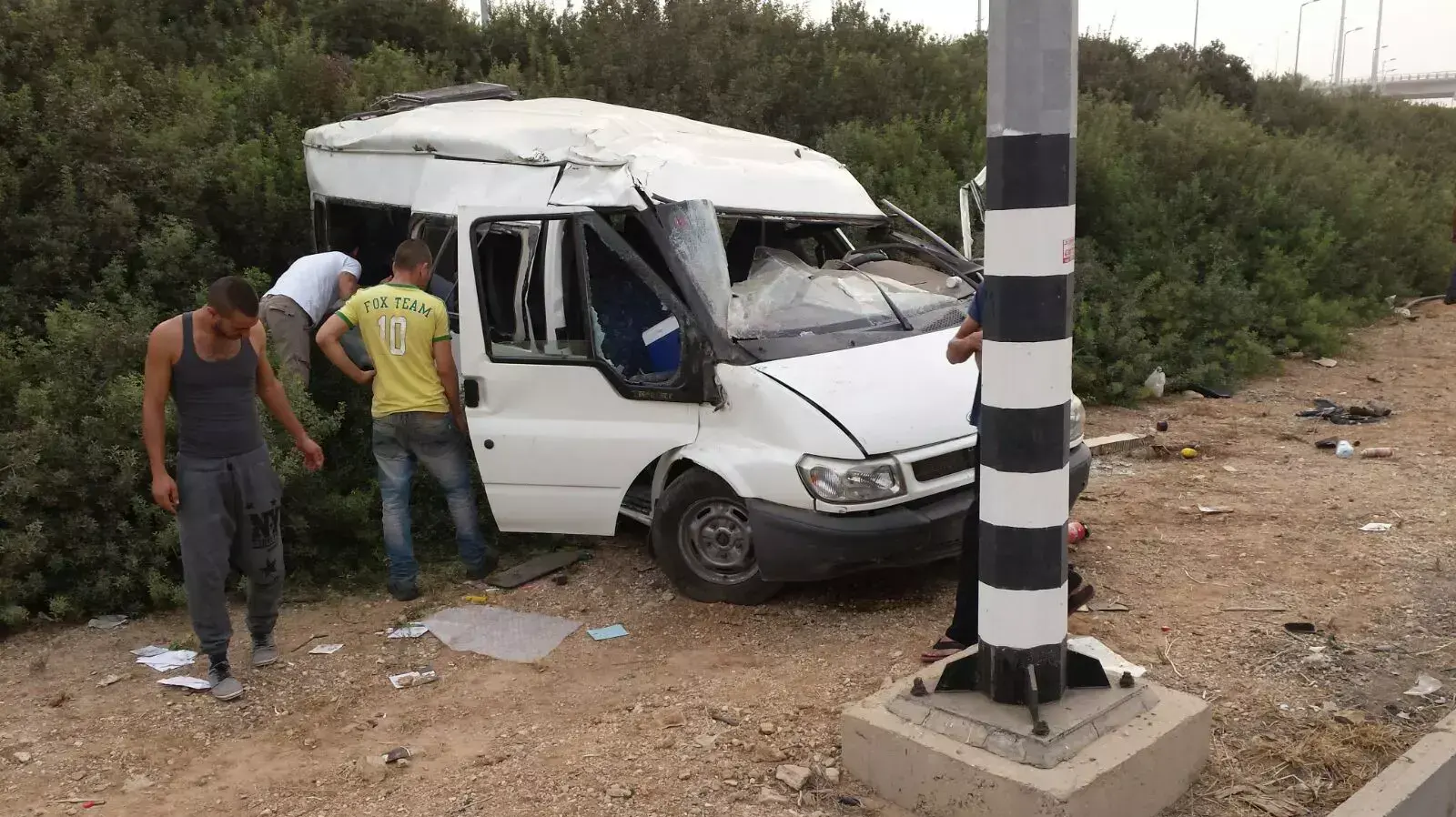 הרוג ופצועים בתאונת דרכים בין משאית לשני כלי רכב פרטיים בכביש 1, ספטמבר 2015 הרוג ופצועים בתאונת דרכים בין משאית לשני כלי רכב פרטיים בכביש 1, ספטמבר 2015