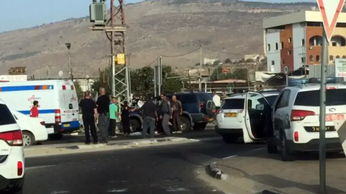 זירת ירי בדיר אל אסד. ספטמבר 2015 זירת ירי בדיר אל אסד. ספטמבר 2015