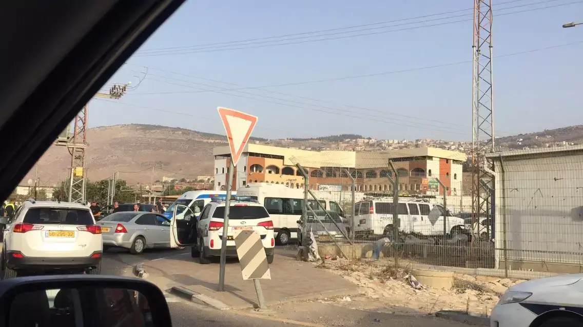 זירת ירי בדיר אל אסד. ספטמבר 2015 זירת ירי בדיר אל אסד. ספטמבר 2015