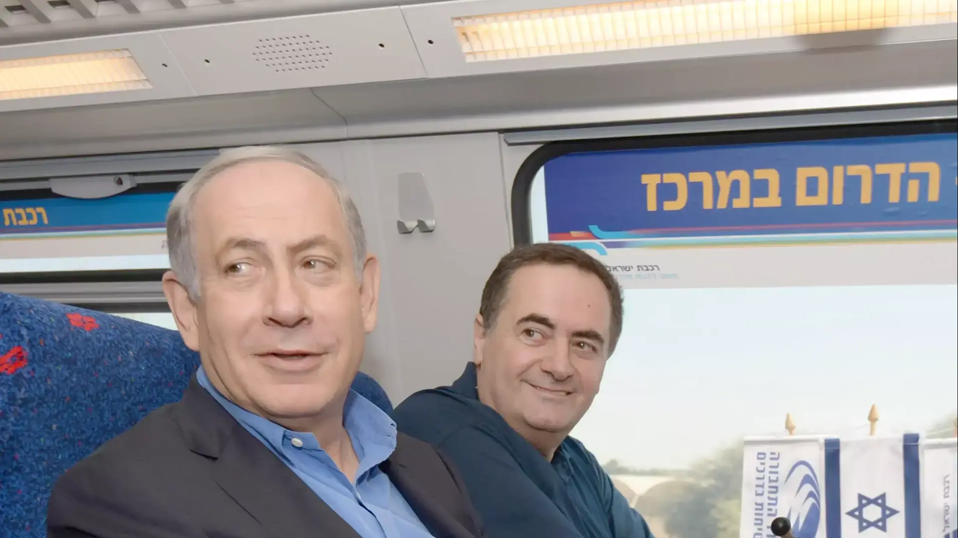 ראש הממשלה ושר התחבורה חנכו את קו הרכבת אשקלון-באר שעב, 17 בספטמבר 2015