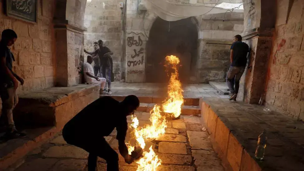 עימותים בין פלסטינים וכוחות משטרה בעיר העתיקה, 15 בספטמבר 2015 עימותים בין פלסטינים וכוחות משטרה בעיר העתיקה, 15 בספטמבר 2015