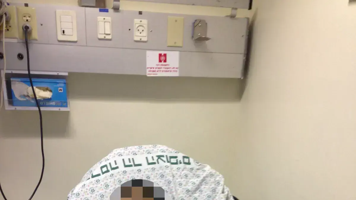 פלסטיני הותקף על ידי לוחמי מג"ב, ספטמבר 2015 פלסטיני הותקף על ידי לוחמי מג"ב, ספטמבר 2015