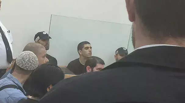 ירין גרנובסקי, החשוד ברצח שלום שלמה, בית משפט השלום ראשון לציון, 21 בספטמבר 2015 ירין גרנובסקי, החשוד ברצח שלום שלמה, בית משפט השלום ראשון לציון, 21 בספטמבר 2015