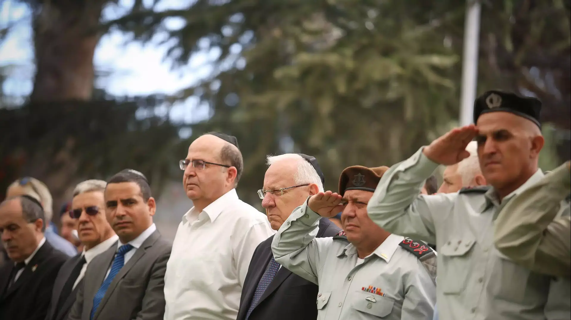 טקס האזכרה הממלכתי לחללי מלחמת יום הכיפורים, הר הרצל, 24 בספטמבר 2015