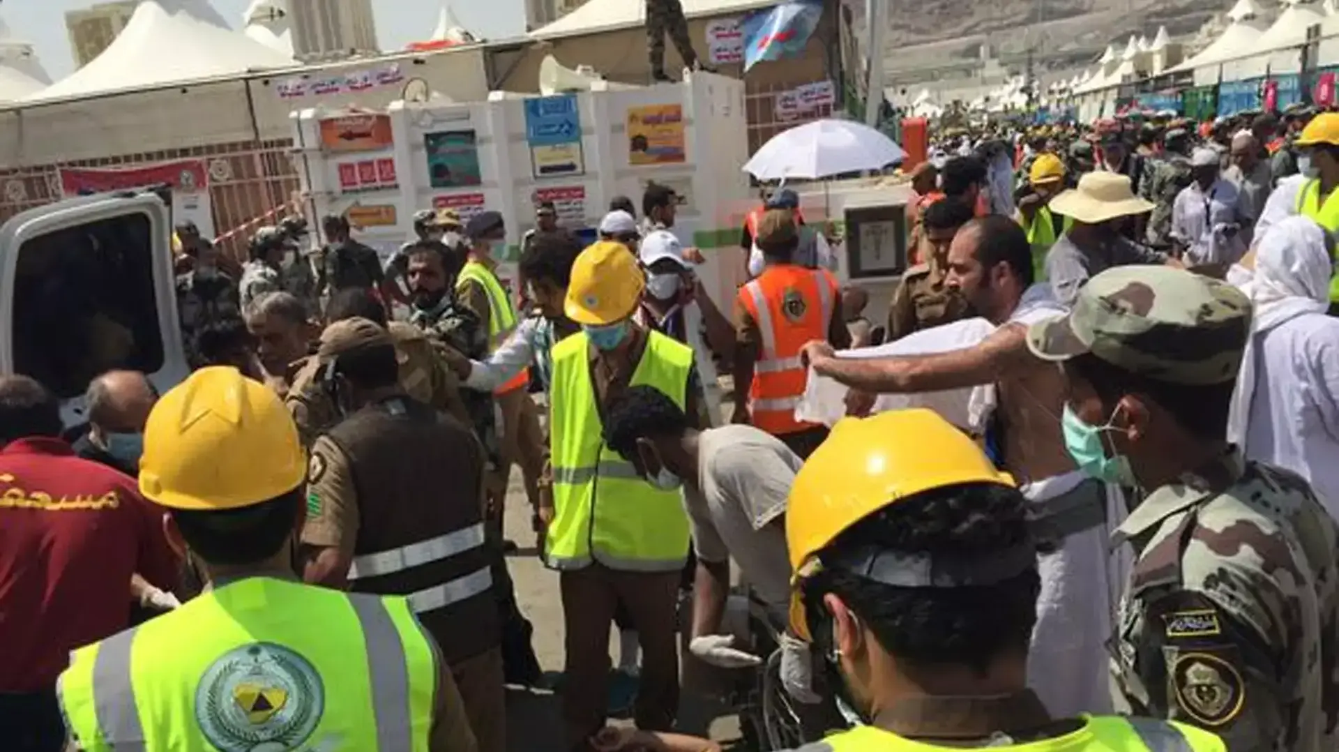 מאות בני אדם נמחצו למוות ונהרגו בערב הסעודית מאות בני אדם נמחצו למוות ונהרגו בערב הסעודית