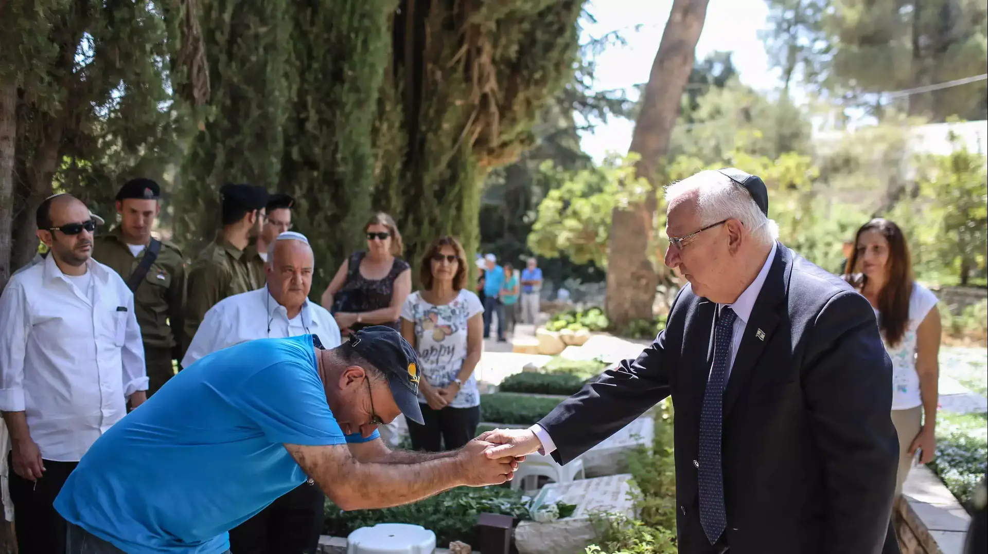 טקס האזכרה הממלכתי לחללי מלחמת יום הכיפורים, הר הרצל, 24 בספטמבר 2015