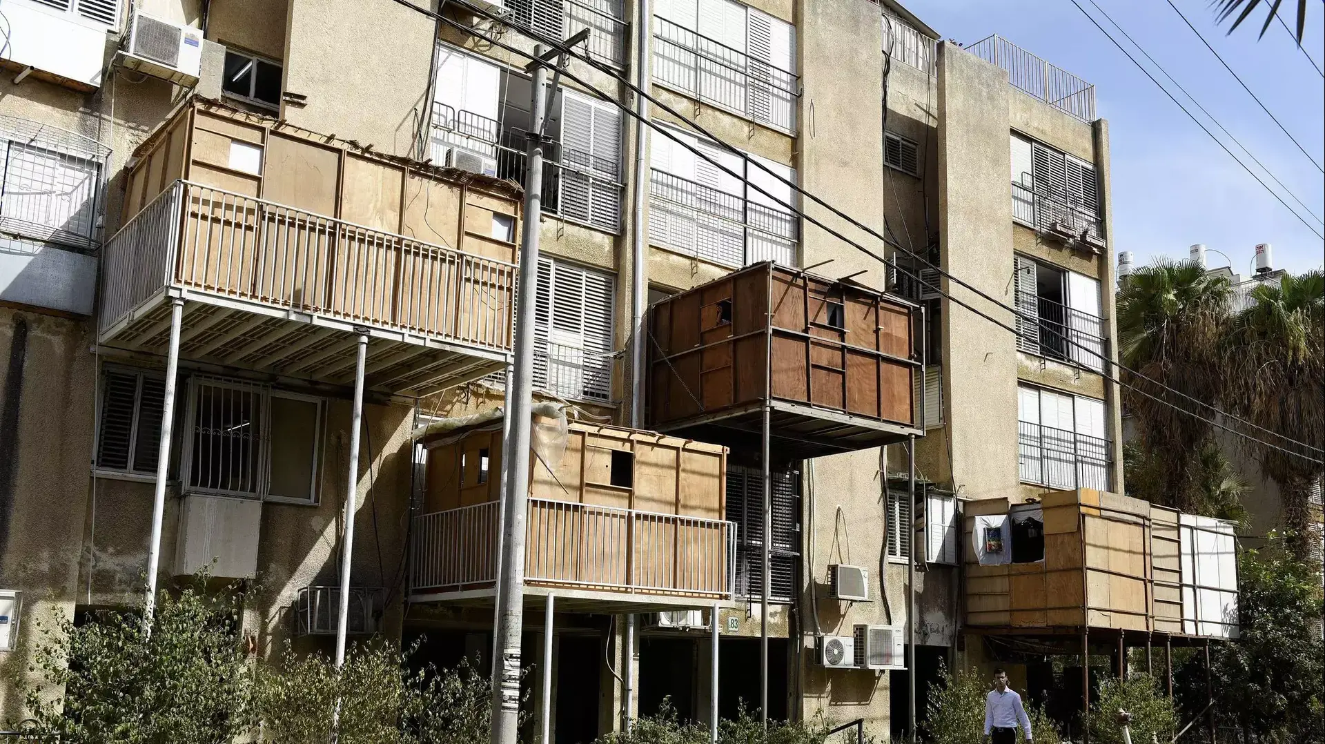 הכנות לקראת חג הסוכות בבני ברק. ספטמבר 2015