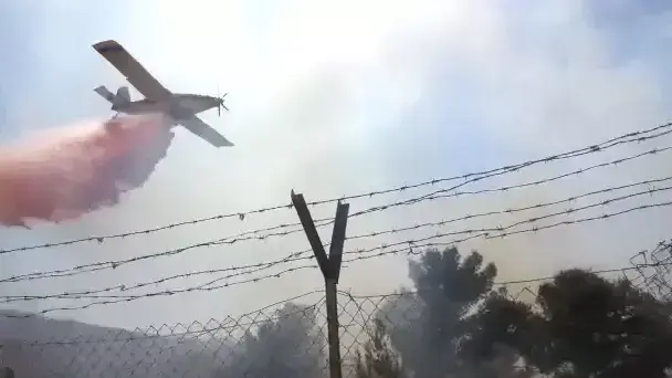 שריפה שפרצה בסמוך להתנחלות גבעות שבגוש עציון, ספטמבר 2015 שריפה שפרצה בסמוך להתנחלות גבעות שבגוש עציון, ספטמבר 2015