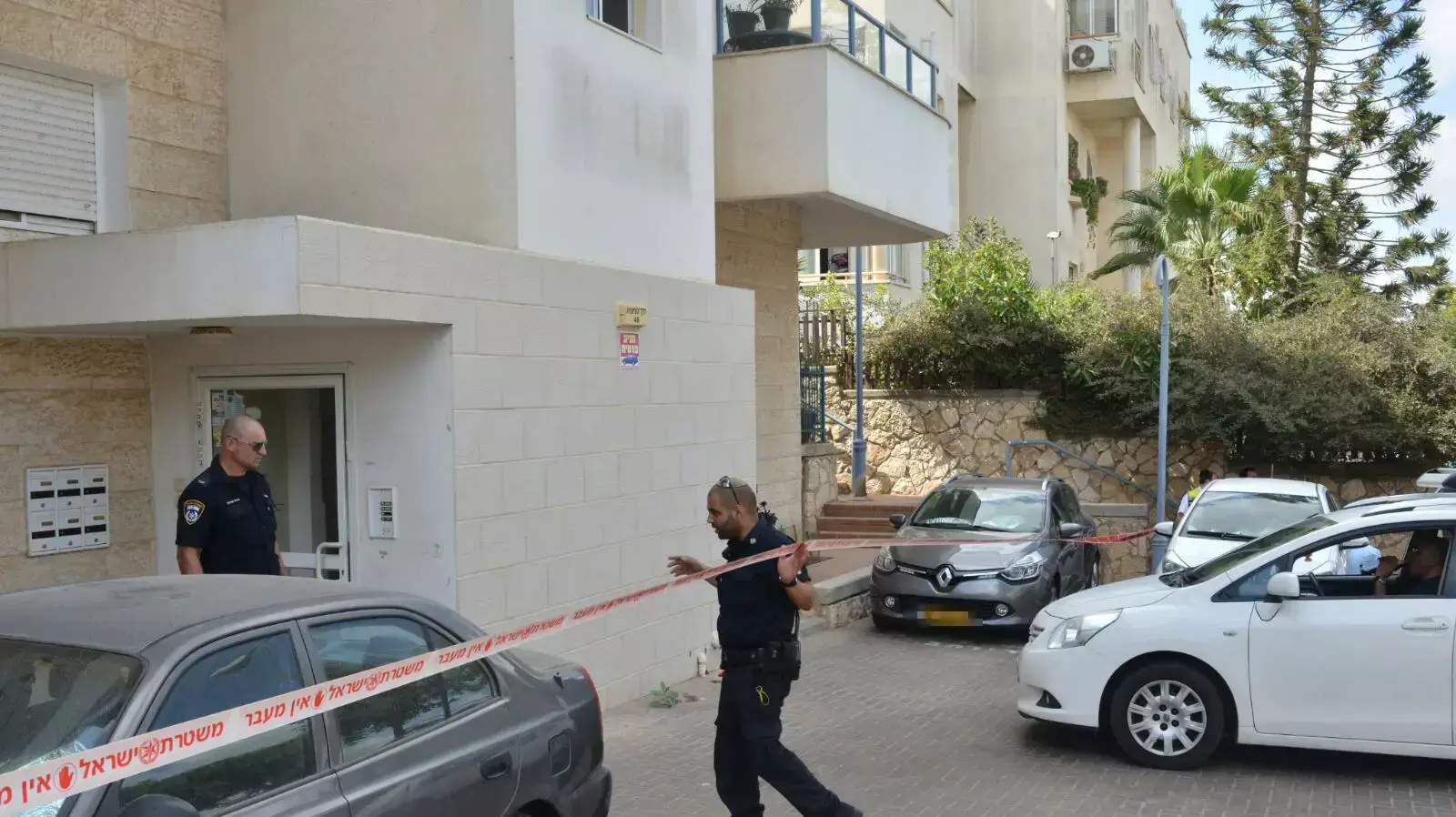 זירת הרצח באריאל, ספטמבר 2015 זירת הרצח באריאל, ספטמבר 2015