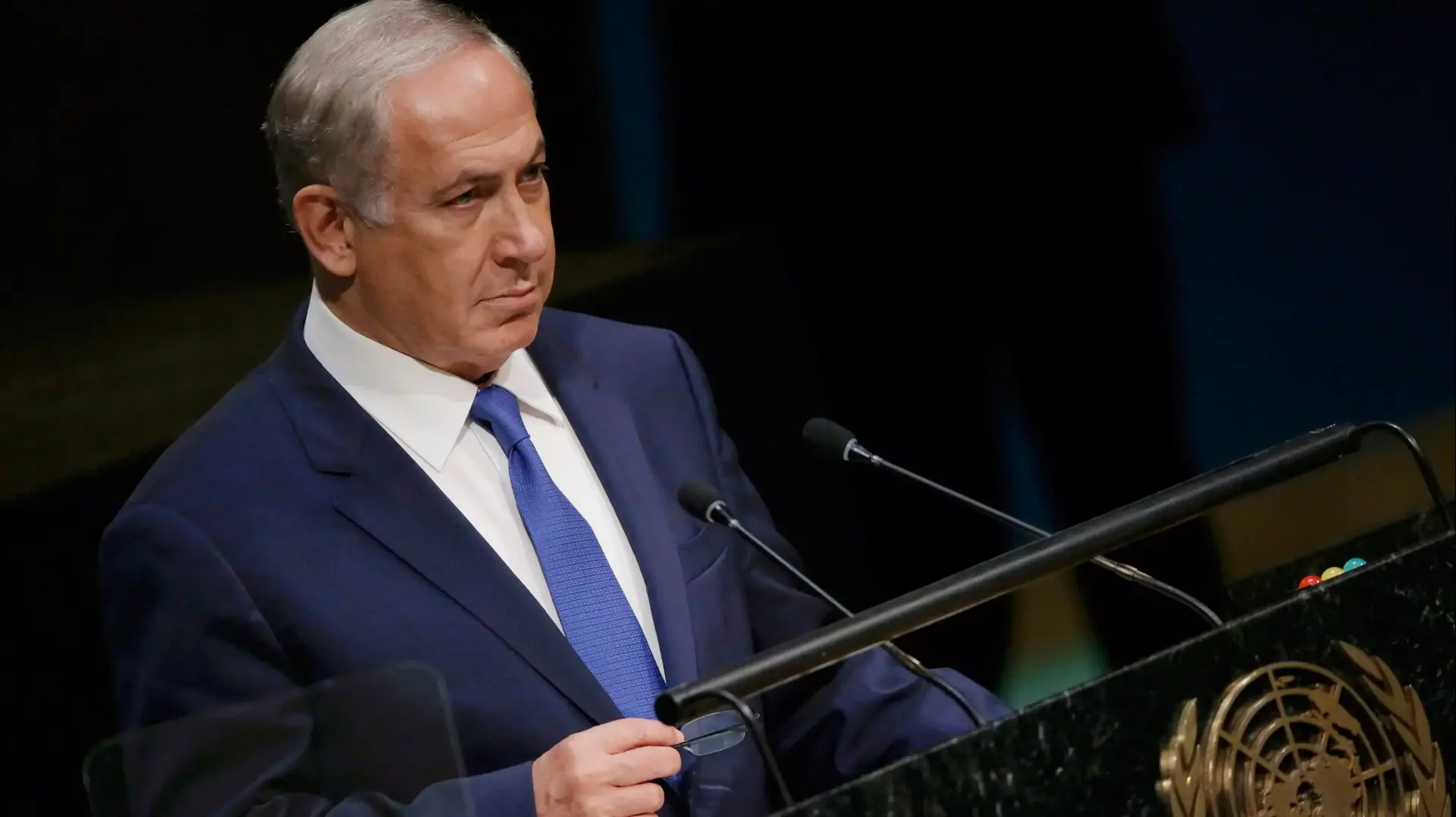 ראש הממשלה בנימין נתניהו באו"ם. אוקטובר 2015 ראש הממשלה בנימין נתניהו באו"ם. אוקטובר 2015