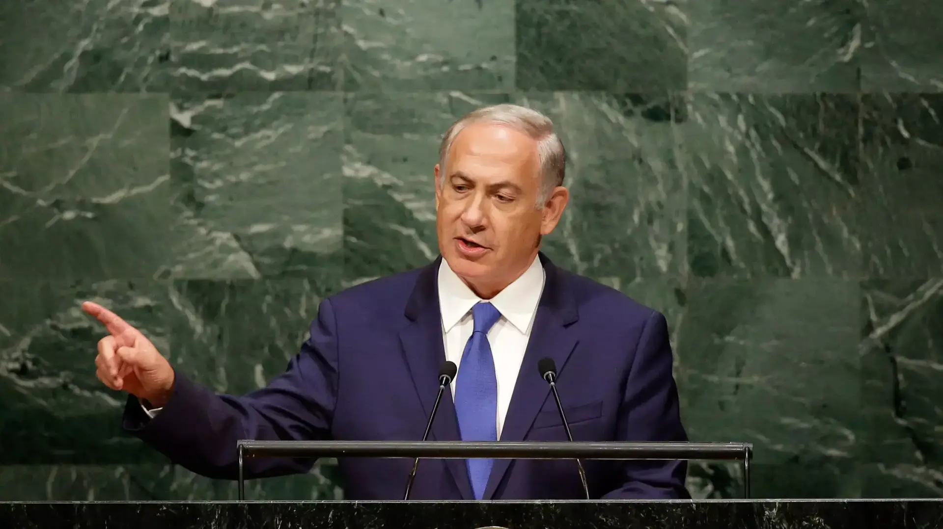 בנימין נתניהו נואם בועידת האו"ם, אוקטובר 2015 בנימין נתניהו נואם בועידת האו"ם, אוקטובר 2015