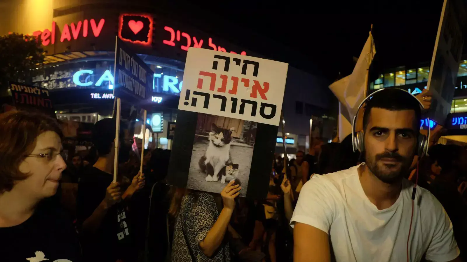 אלפים בצעדה למען זכויות בעלי חיים בתל אביב 3 באוקטובר 2015 אלפים בצעדה למען זכויות בעלי חיים בתל אביב 3 באוקטובר 2015