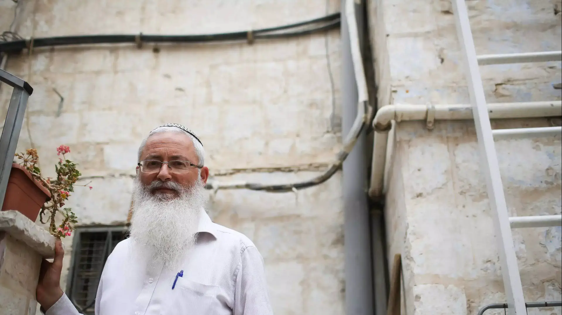 הרב יוסי כהן, העיר העתיקה, ירושלים, 6 באוקטובר 2015 הרב יוסי כהן, העיר העתיקה, ירושלים, 6 באוקטובר 2015