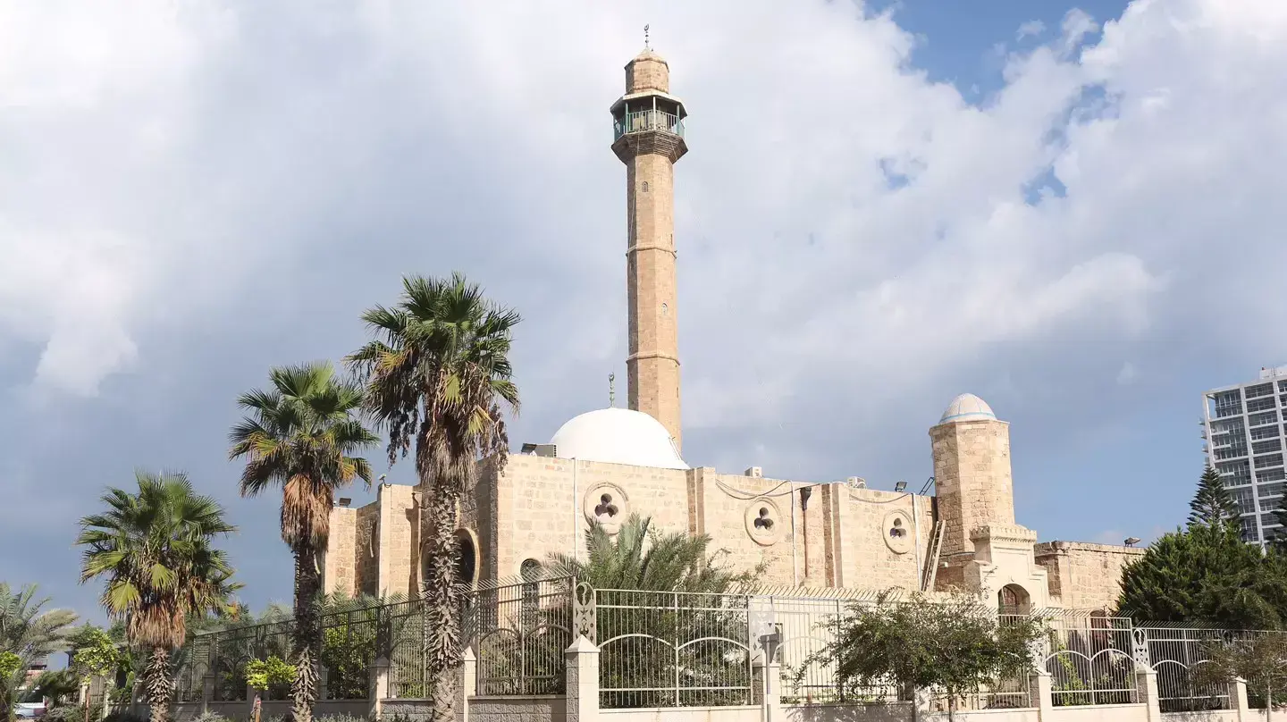 מסגד חסן בק, יפו, 7 באוקטובר 2015