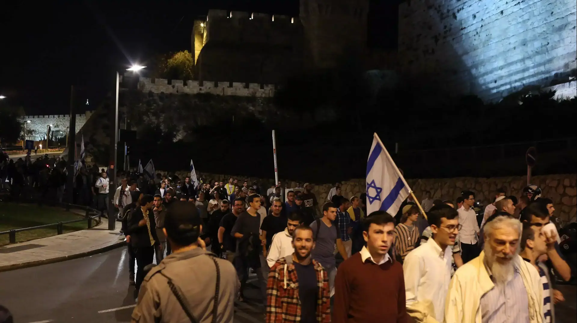 הפגנת פעילי ימין קיצוני בירושלים, 8 באוקטובר 2015 הפגנת פעילי ימין קיצוני בירושלים, 8 באוקטובר 2015