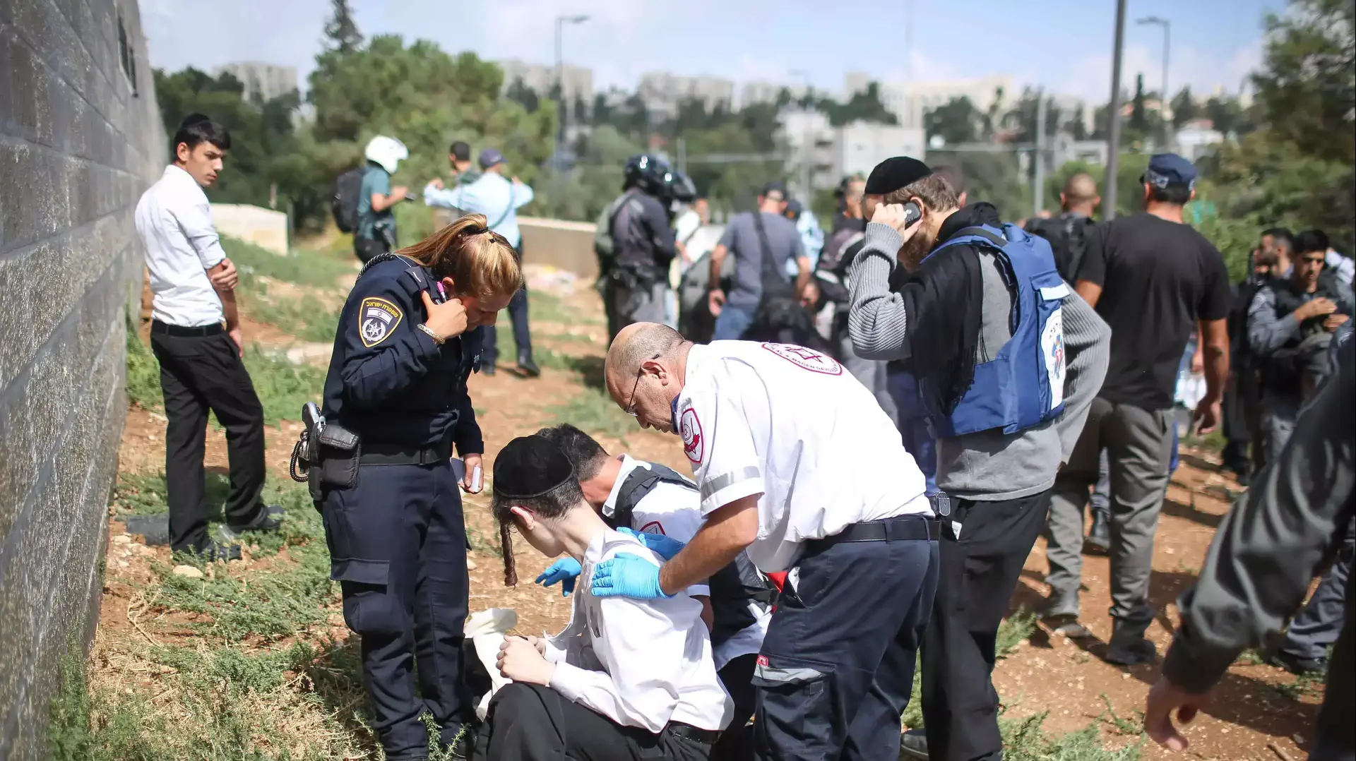 חשד לאירוע דקירה בירושלים. אוקטובר 2015 חשד לאירוע דקירה בירושלים. אוקטובר 2015