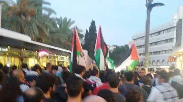 הפגנה למען אל-אקצא בנצרת, אוקטובר 2015 הפגנה למען אל-אקצא בנצרת, אוקטובר 2015