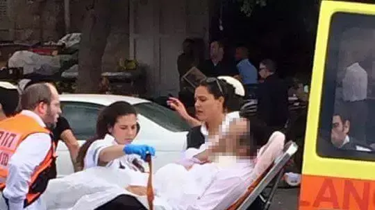 פצוע מפיגוע הדקירה ברחוב הנביאים בירושלים, אוקטובר 2015