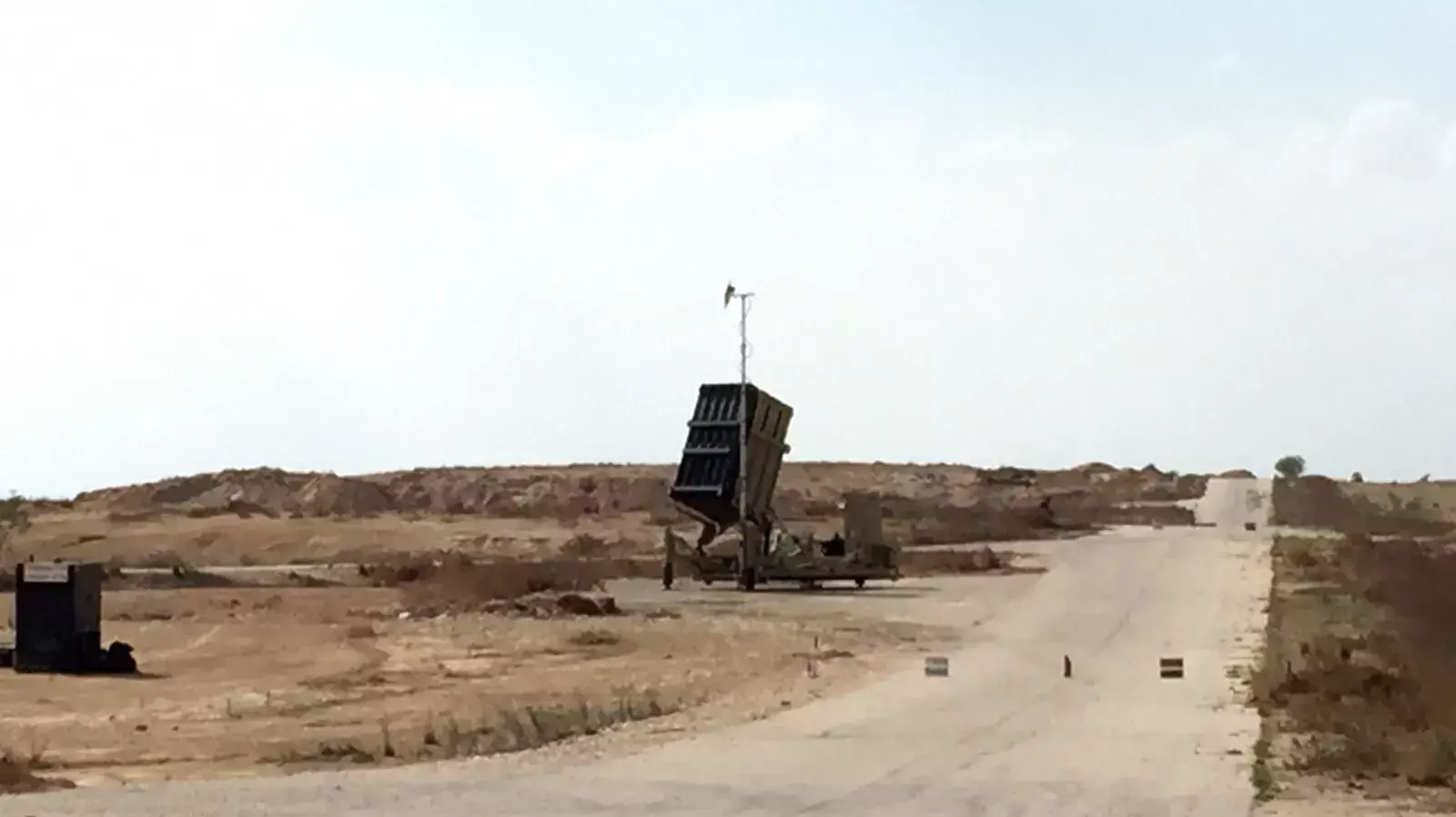 כיפת ברזל שהוצבה הלילה באזור באר שבע כיפת ברזל שהוצבה הלילה באזור באר שבע