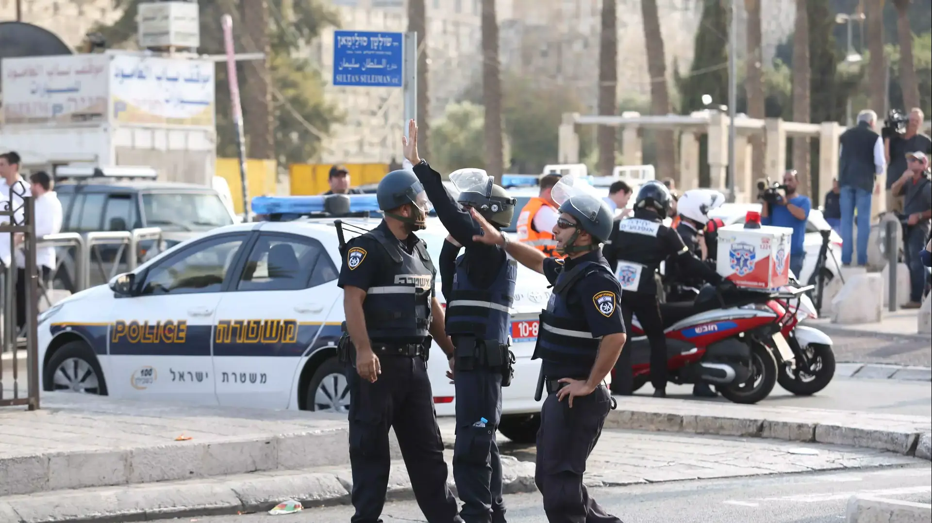 פיגוע בשער שכם, ירושלים. אוקטובר 2015 פיגוע בשער שכם, ירושלים. אוקטובר 2015