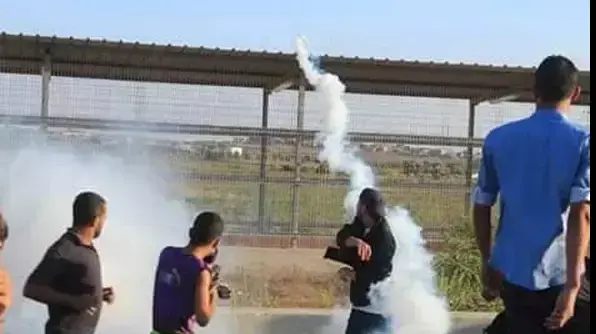 עימתוים בין פלסטינים וצה"ל בגבול הרצועה, מול מער ארז, אוקטובר 2015 עימתוים בין פלסטינים וצה"ל בגבול הרצועה, מול מער ארז, אוקטובר 2015