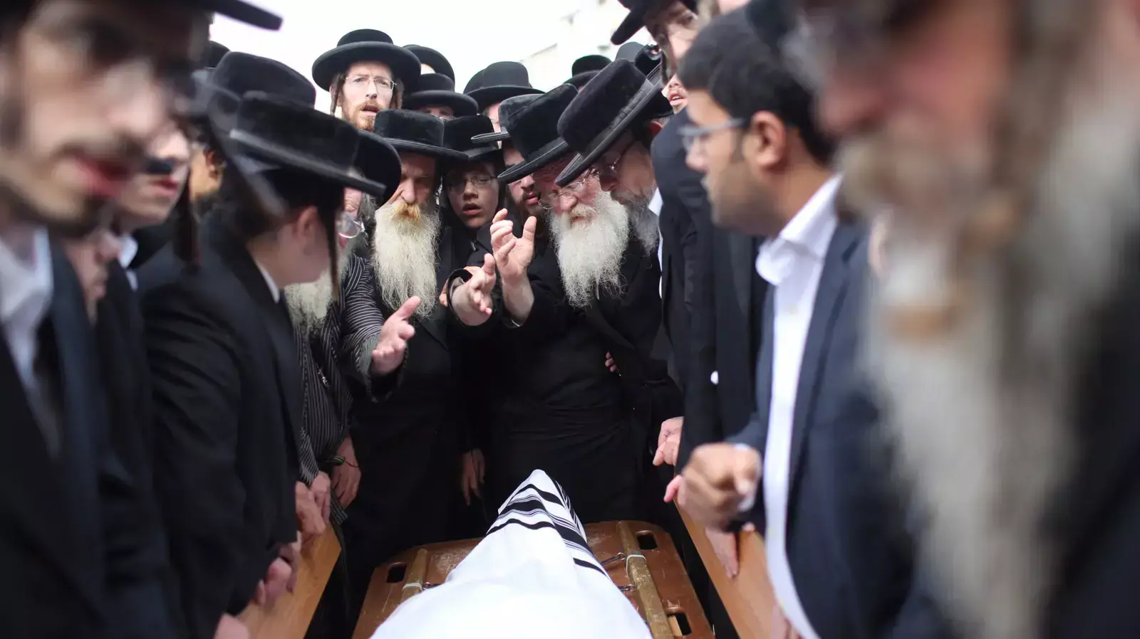 הלווית רבי ישעיהו קרישבסקי, ירושלים, 13 באוקטובר 2015