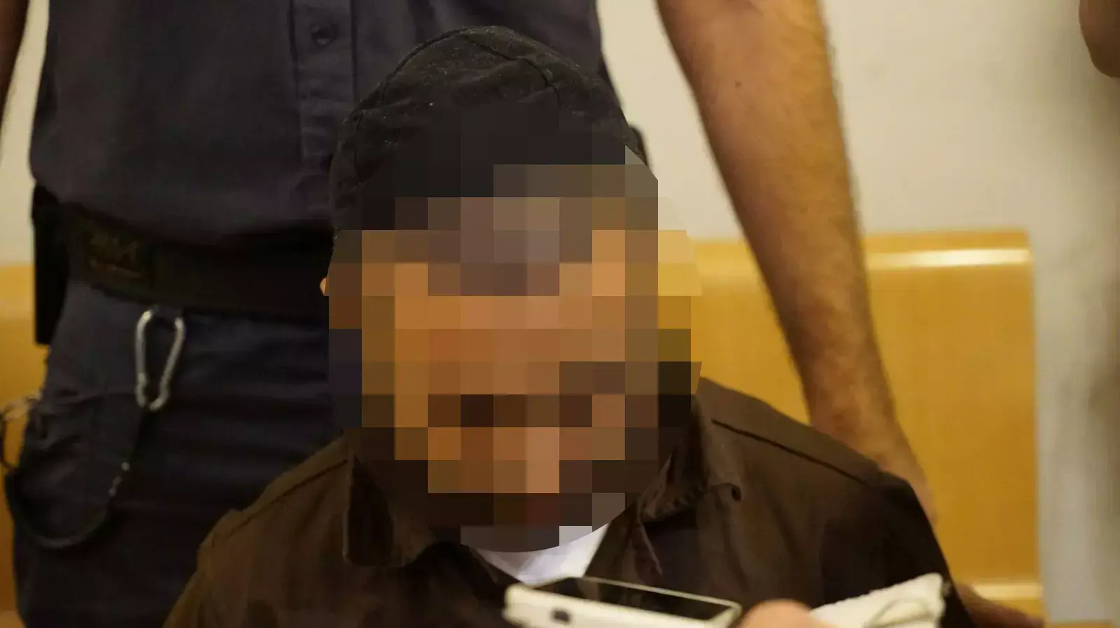 חשוד שדקר יהודי בקריית אתא, בימ"ש השלום חיפה, 14 באוקטובר 2015 חשוד שדקר יהודי בקריית אתא, בימ"ש השלום חיפה, 14 באוקטובר 2015