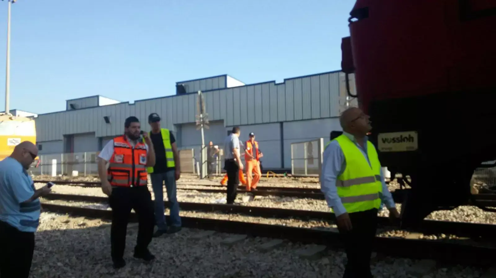 תחנת רכבת מרכז השמונה, חיפה, 15 באוקטובר 2015 תחנת רכבת מרכז השמונה, חיפה, 15 באוקטובר 2015