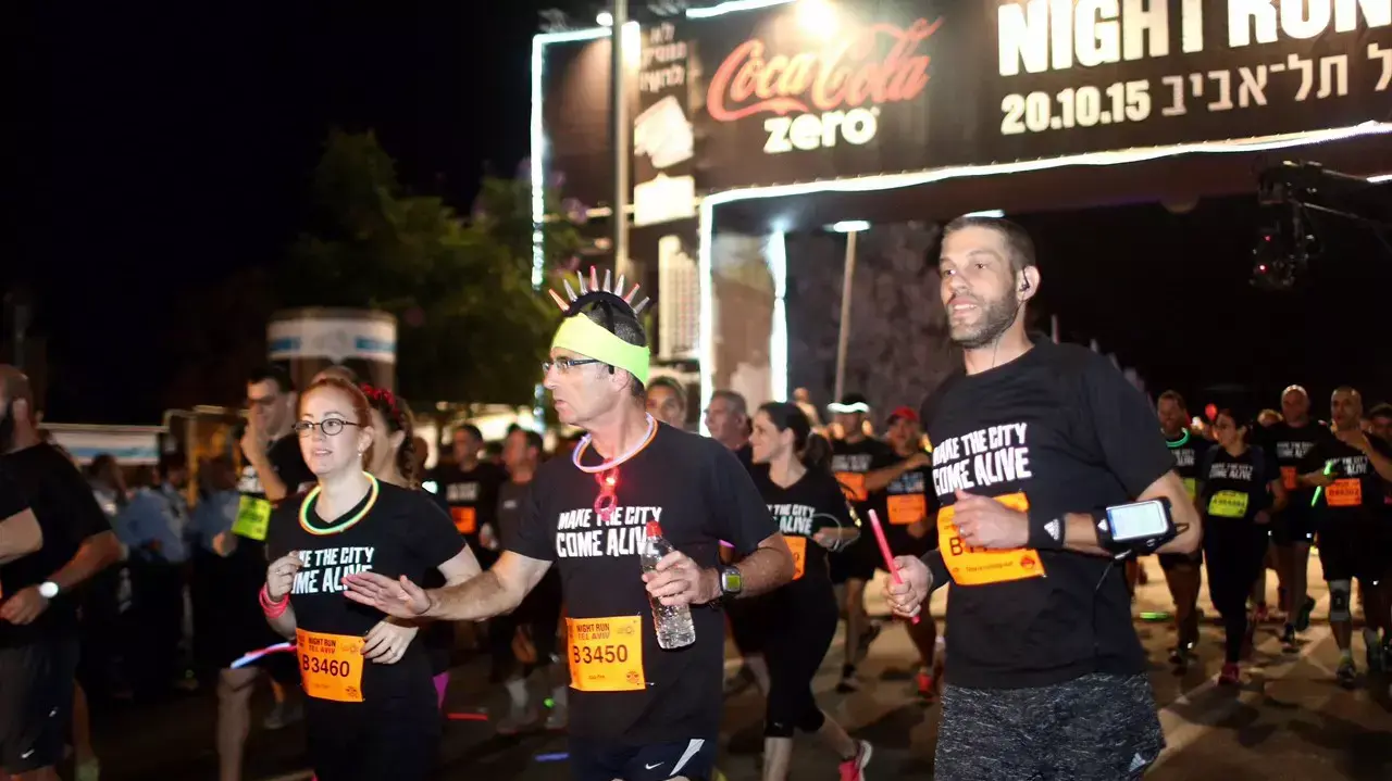 מרוץ הלילה של תל אביב Night Run 2015