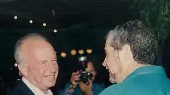 יצחק רבין ושמעון שבס יצחק רבין ושמעון שבס