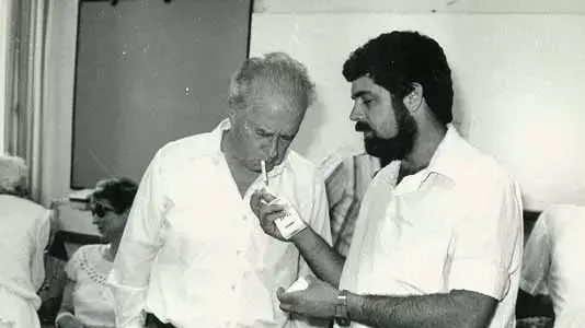 יצחק רבין ושמעון שבס יצחק רבין ושמעון שבס