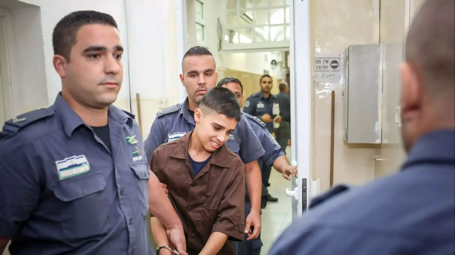 הארכת מעצר לאחמד מנאסרה בן ה-13 שביצע את הפיגוע בגבעת זאב, ירושלים. אוקטובר 2015