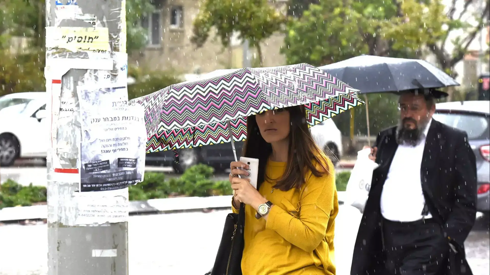 מזג אוויר גשום, בני ברק. אוקטובר 2015 מזג אוויר גשום, בני ברק. אוקטובר 2015