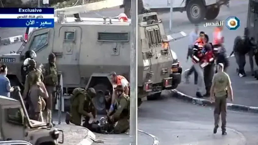 פיגוע דריסה סמוך לקריית ארבע: שלושה לוחמי מג"ב נפצעו