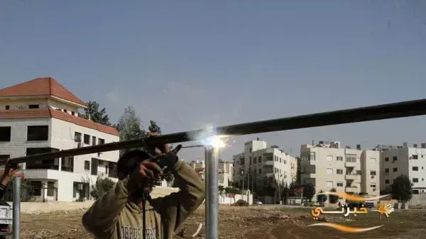 בניית גדר באזור השגרירות הישראלית בירדן בניית גדר באזור השגרירות הישראלית בירדן