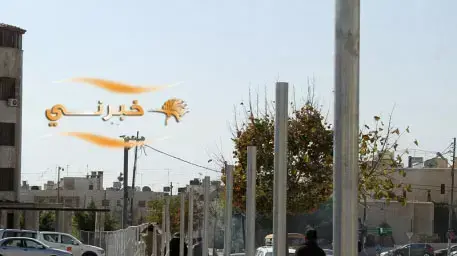 בניית גדר באזור השגרירות הישראלית בירדן בניית גדר באזור השגרירות הישראלית בירדן