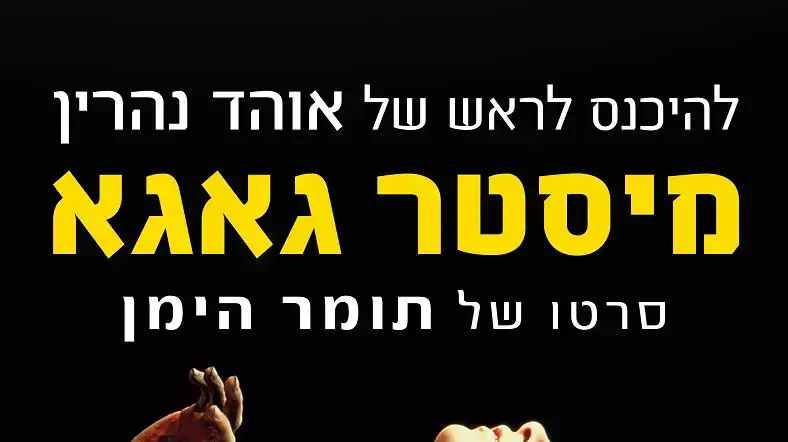 פוסטר הסרט מיסטר גאגא פוסטר הסרט מיסטר גאגא