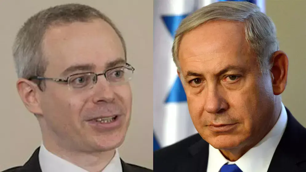 רן ברץ ובנימין נתניהו
