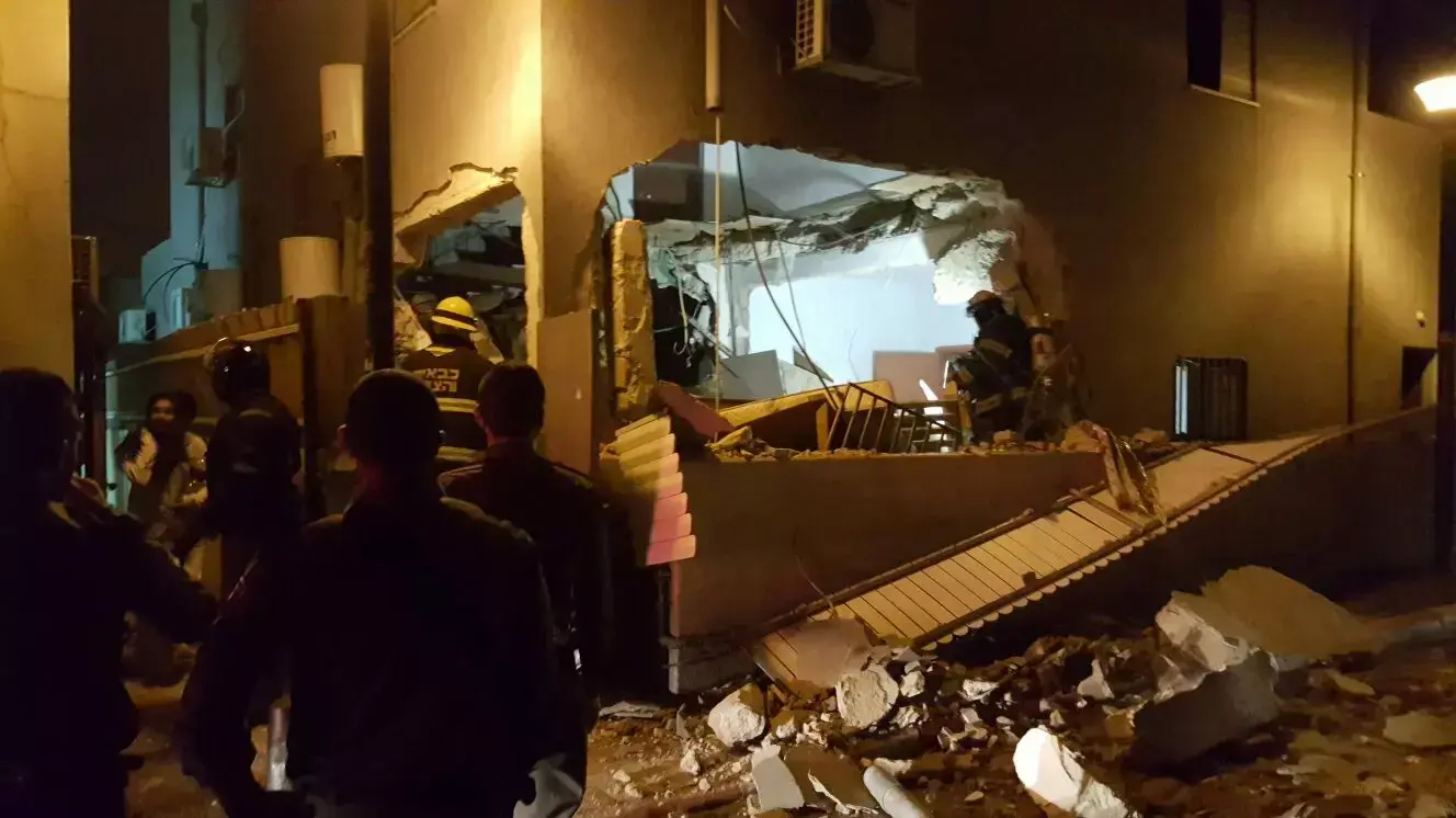 פיצוץ בלון גז בשכונת התקווה בתל אביב