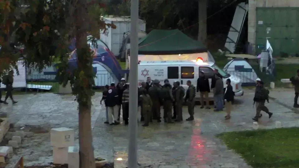 פיגוע ירי בסמוך למערכת המכפלה בחברון, שני ישראלים נפצעו
