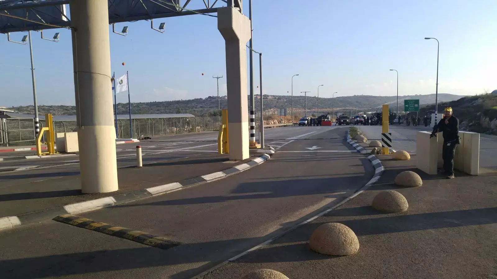 מעבר אליהו שבשומרון, שבו אירע ניסיון פיגוע דקירה מעבר אליהו שבשומרון, שבו אירע ניסיון פיגוע דקירה